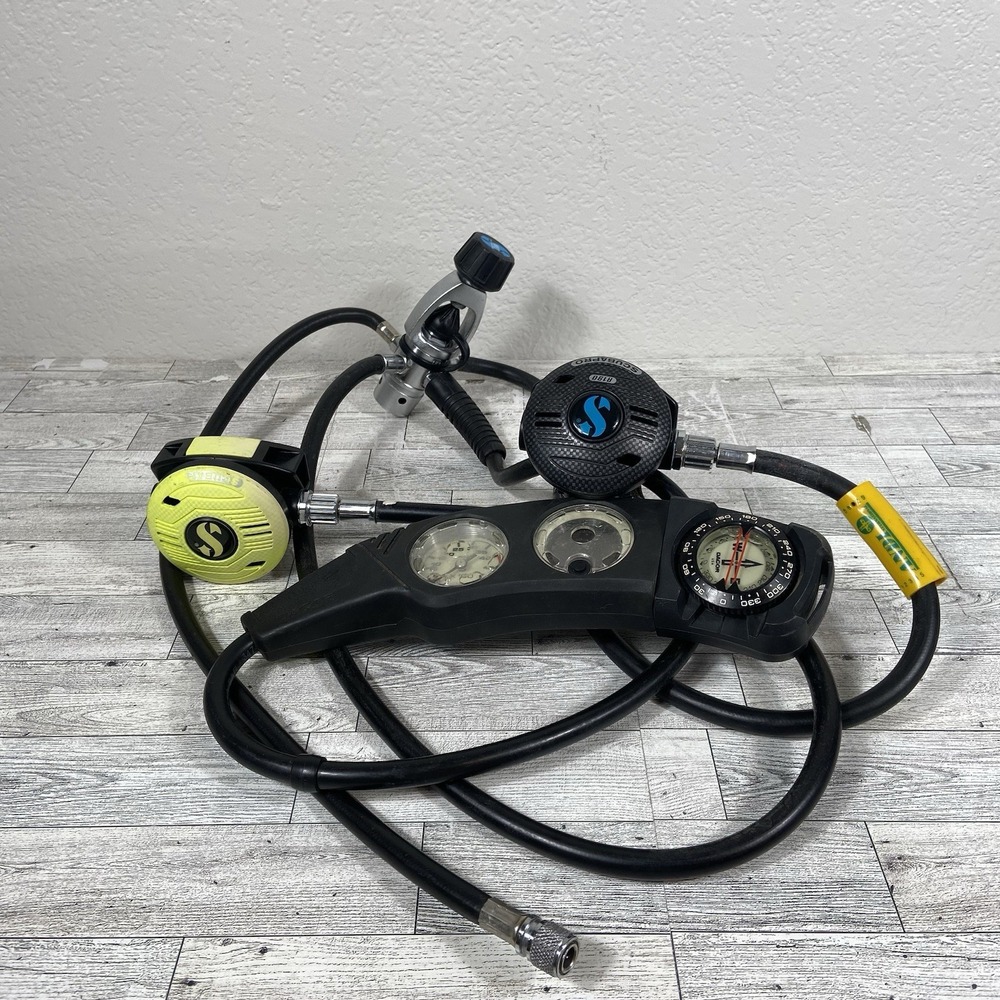 Scubapro MK2 R190 Dacor Regulator System, Hoses, As-is